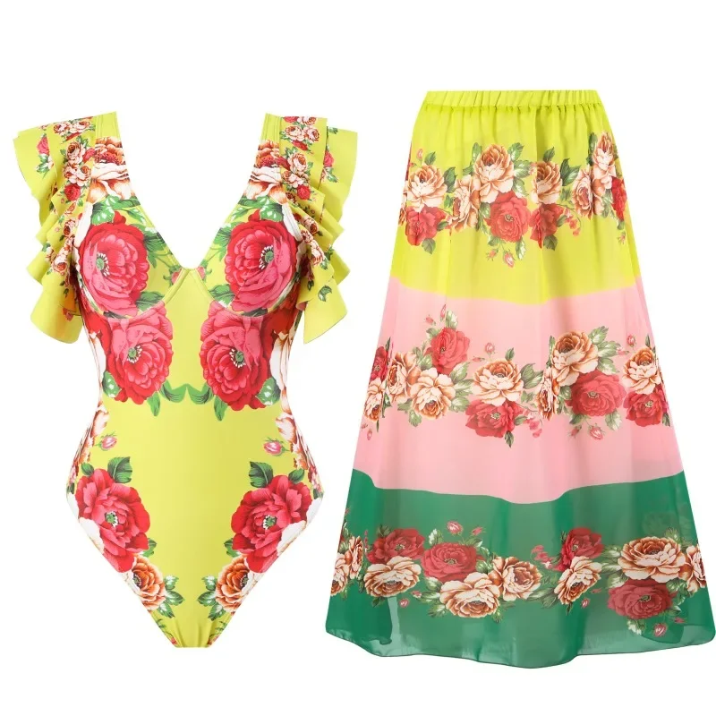 SMVP 2026 New Printed One Piec - Monochrome Suit Set recension och pris