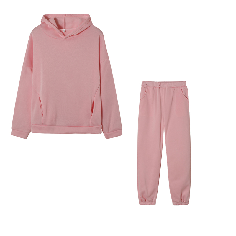 Monochrome Hooded Hoodie Set C - Monochrome Suit Set recension och pris