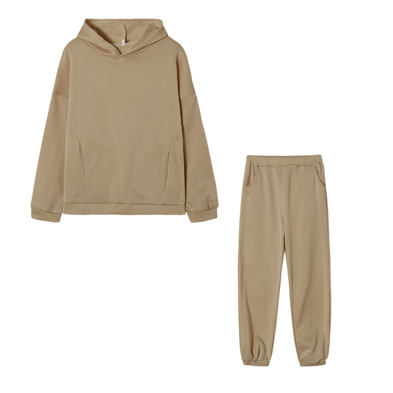 Monochrome Hooded Hoodie Set C - Monochrome Suit Set recension och pris
