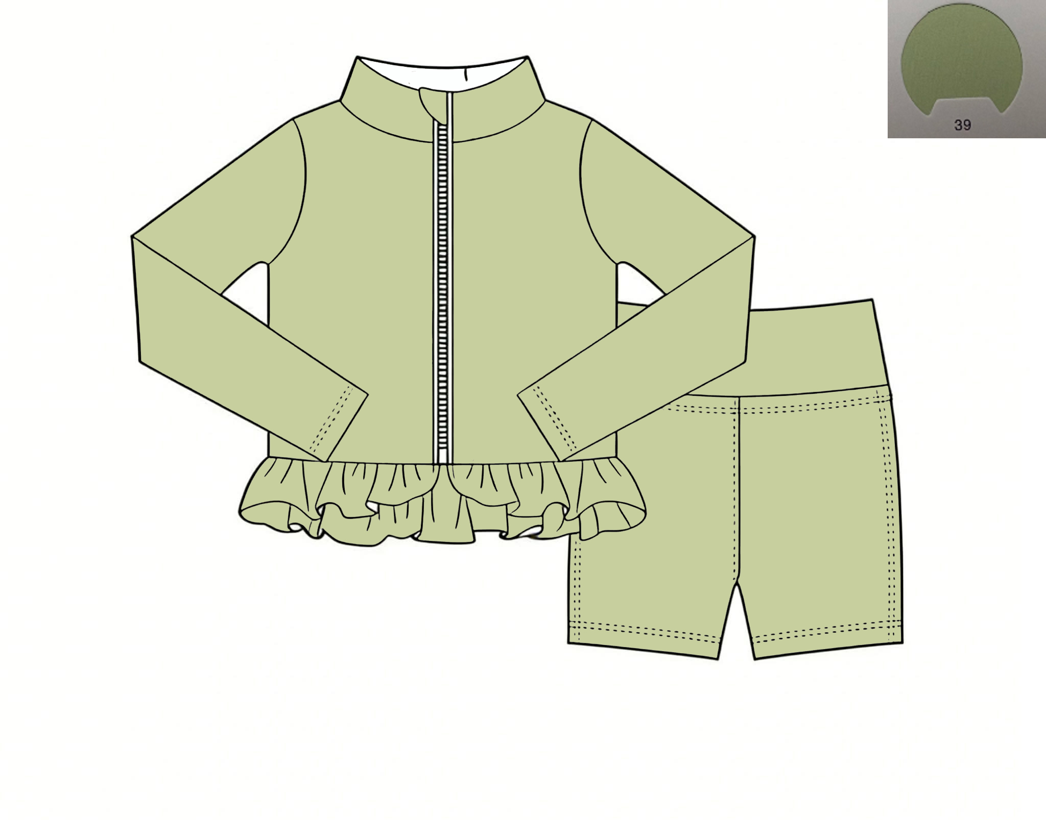 Monochrome Yoga Material Girls - Monochrome Suit Set recension och pris