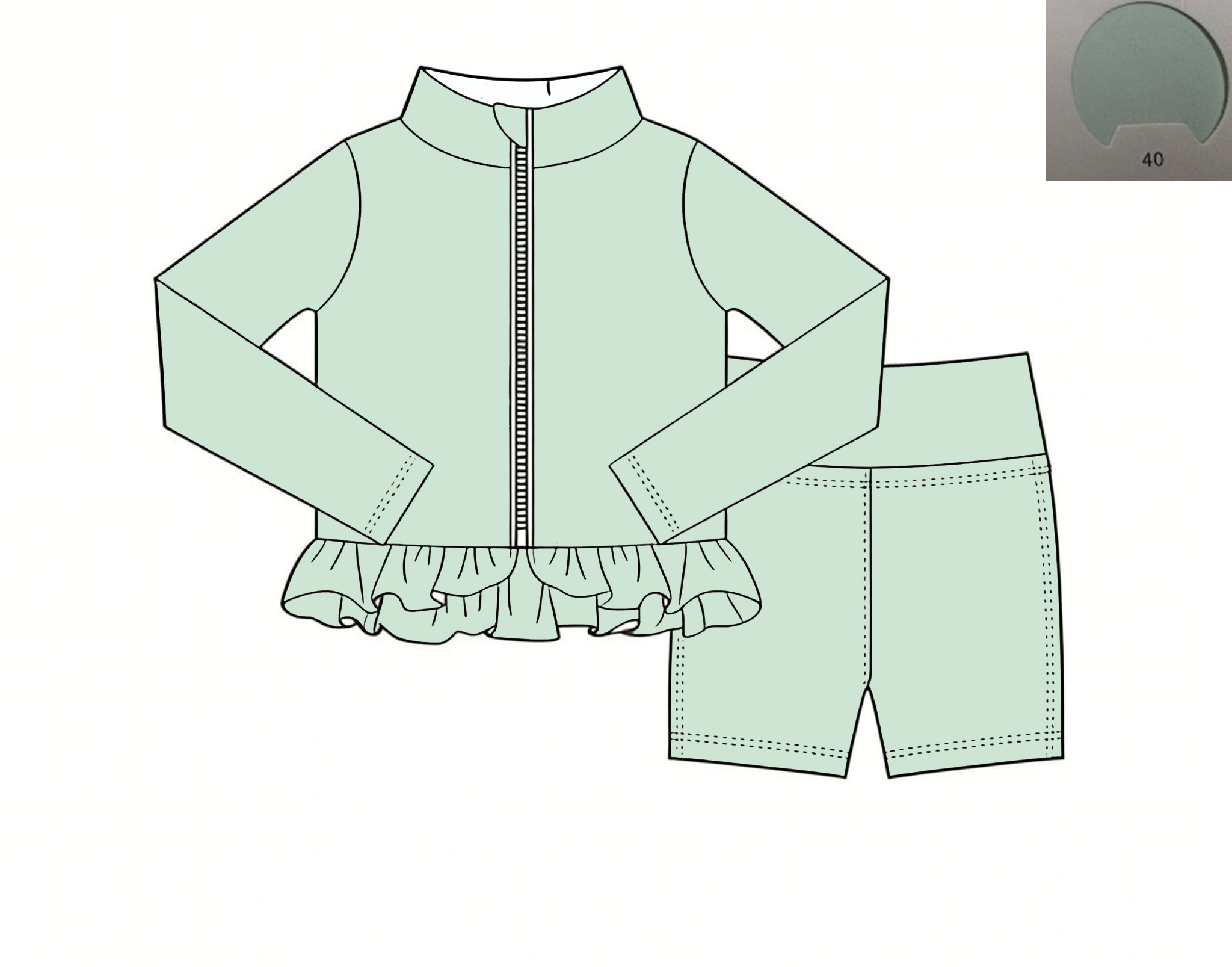 Monochrome Yoga Material Girls - Monochrome Suit Set recension och pris