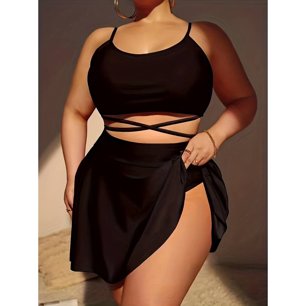 Cikini-Monochrome Swimsuit for - Monochrome Suit Set recension och pris