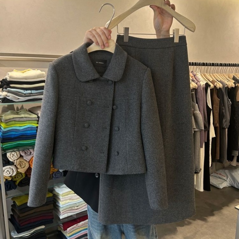2025 New Korean-Style Winter P - Pencil Skirt Midi recension och pris