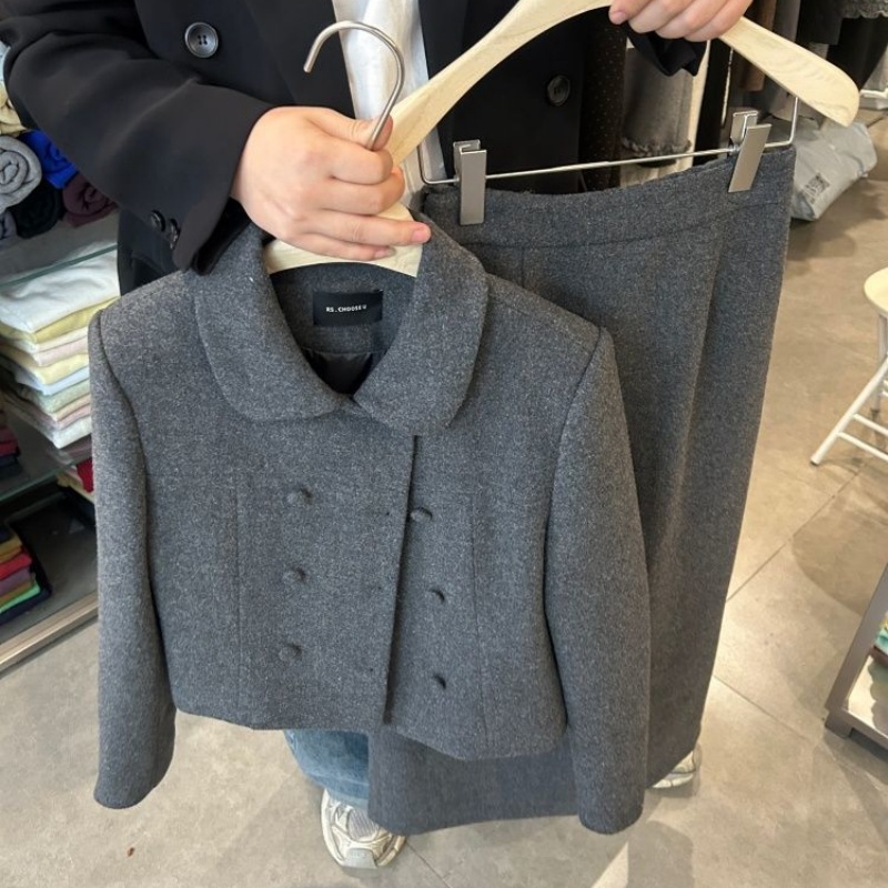 2025 New Korean-Style Winter P - Pencil Skirt Midi recension och pris