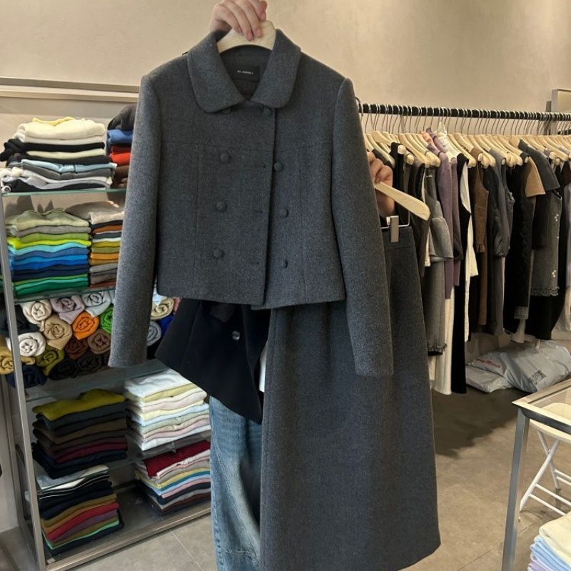 2025 New Korean-Style Winter P - Pencil Skirt Midi recension och pris