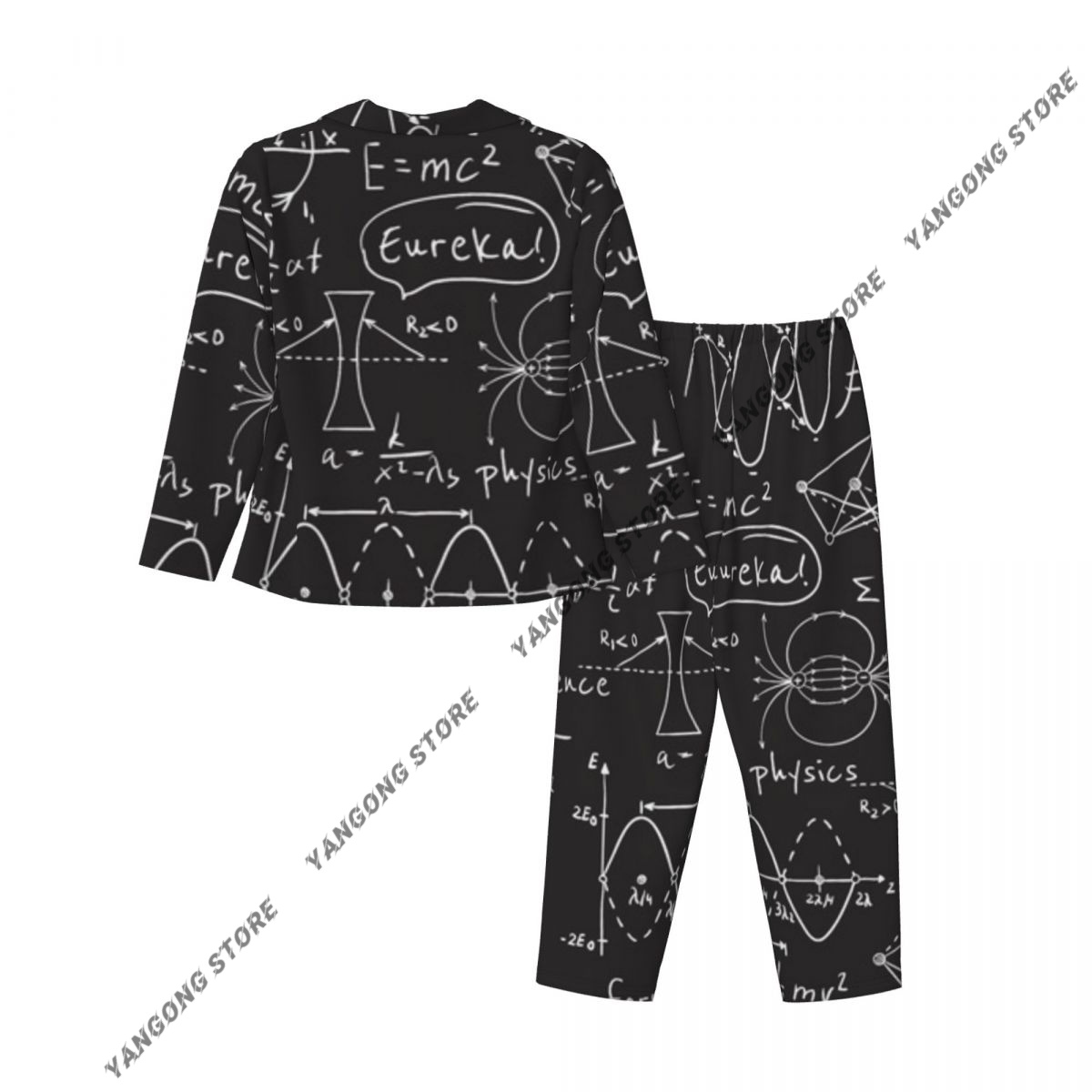Women Sleepwear Pajamas Scienc - Monochrome Suit Set recension och pris