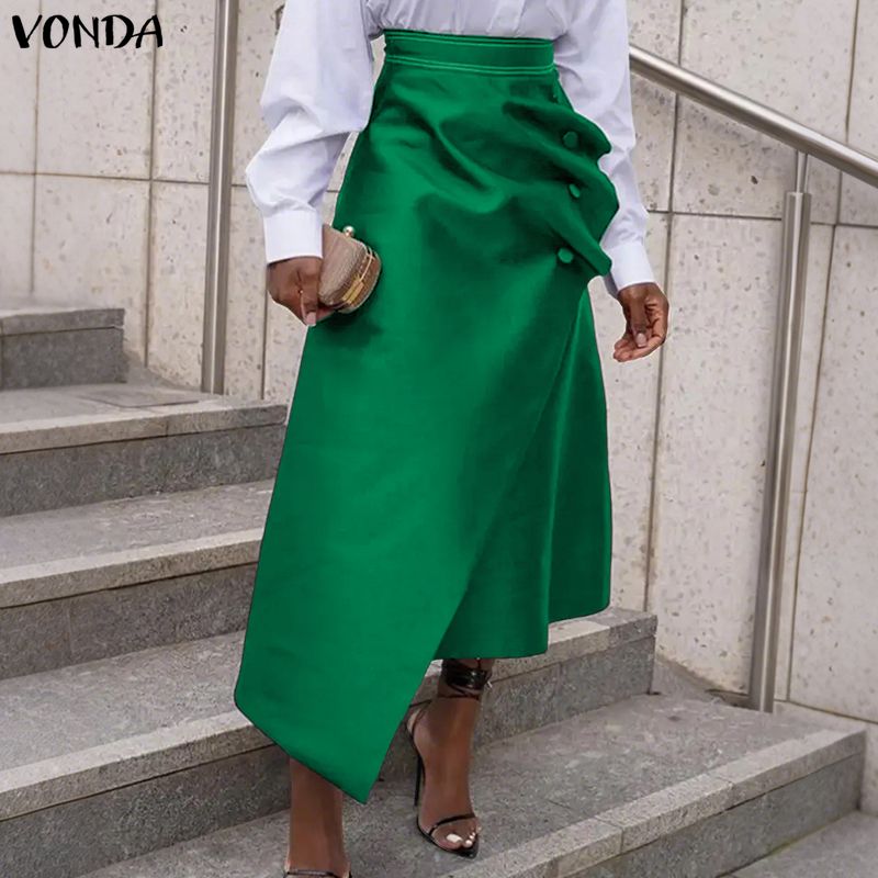 VONDA Plus Size 5XL Elegant Wo - Pencil Skirt Midi recension och pris
