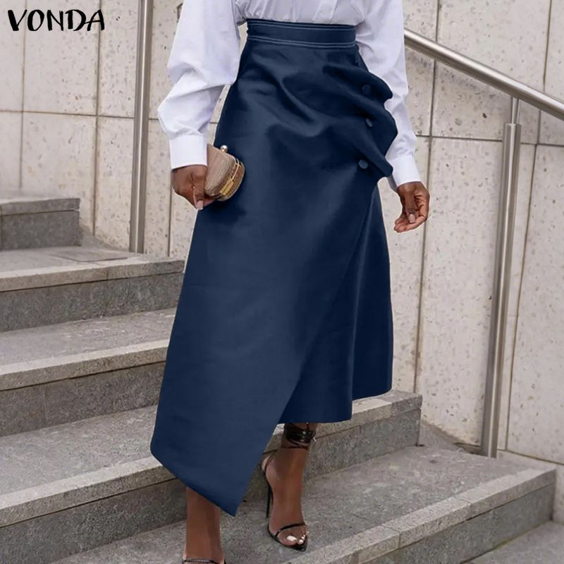 VONDA Plus Size 5XL Elegant Wo - Pencil Skirt Midi recension och pris