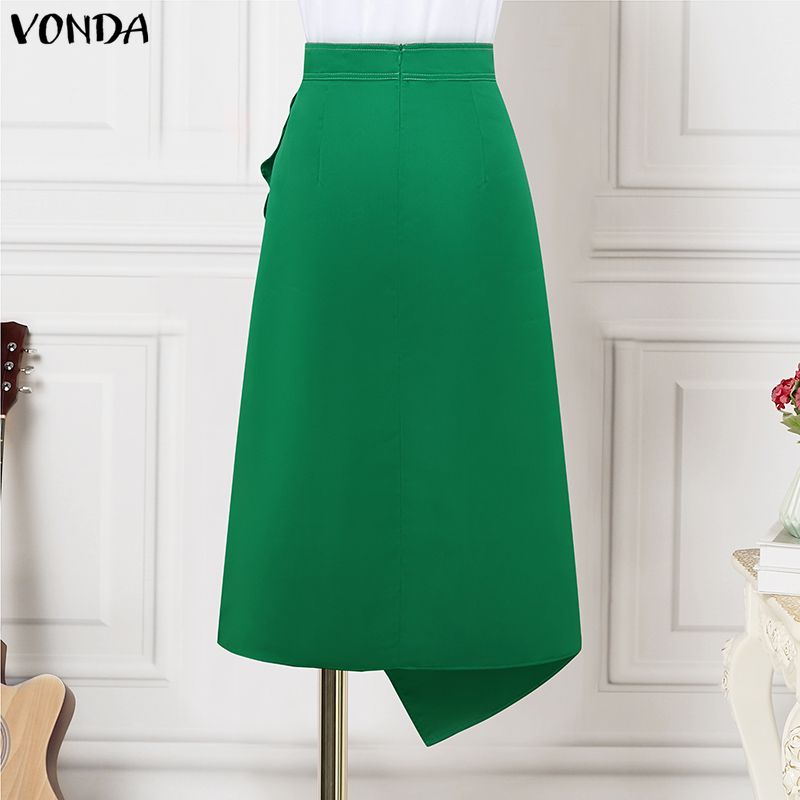 VONDA Plus Size 5XL Elegant Wo - Pencil Skirt Midi recension och pris