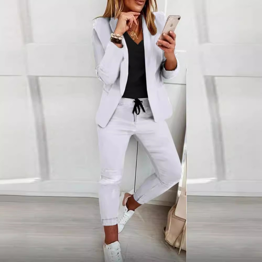 Women's Monochrome Casual Busi - Monochrome Suit Set recension och pris